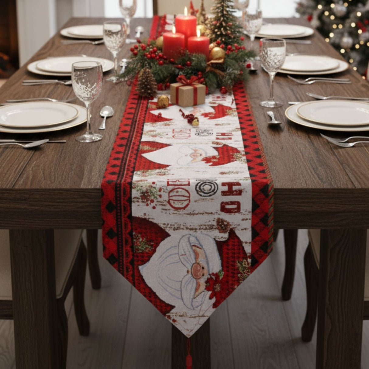 Tischläufer Tischdecke Deko-Läufer Tischband Tischdeko Weihnachtsdeko