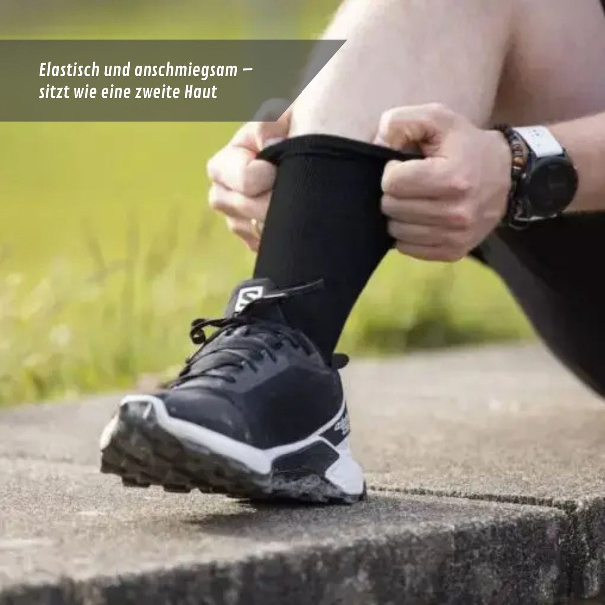 3er-Set Merino-Socken Gr. 39-42 Wandersocken Sportsocken Outdoorsocken