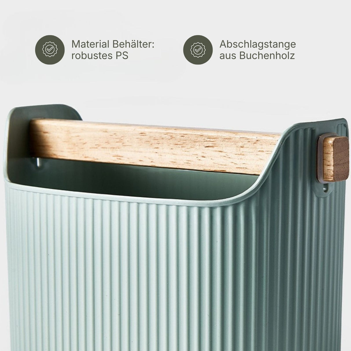 Kaffeesatz-Abklopfbehälter Kaffeesatzbox Abschlagbehälter Knock Box