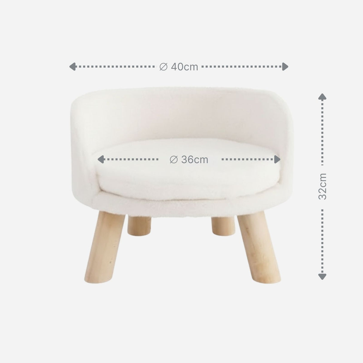 Katzenbett Grösse L mit Kissen Hochbett Liegeplatz Katzensofa