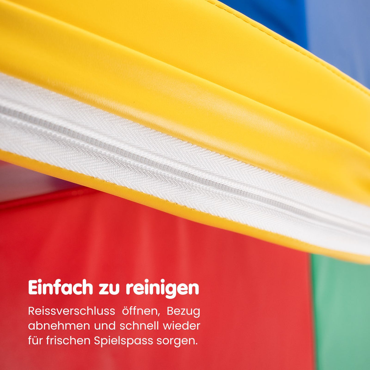 6-tlg. Softbausteinset Eckkletterer für Kinder Softplay-Bausteine