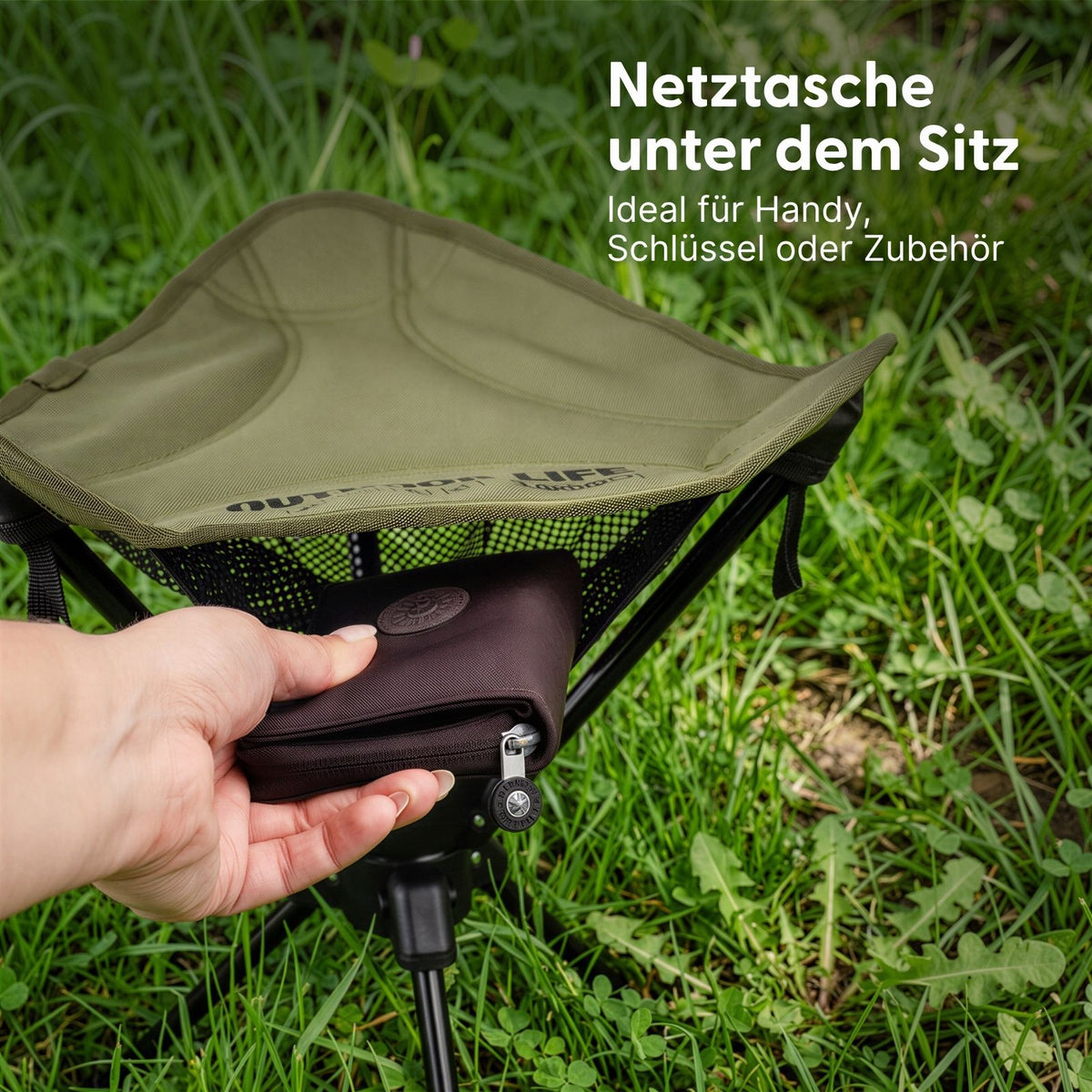 Campinghocker Klapphocker Angelhocker Falthocker Outdoor-Sitzhocker