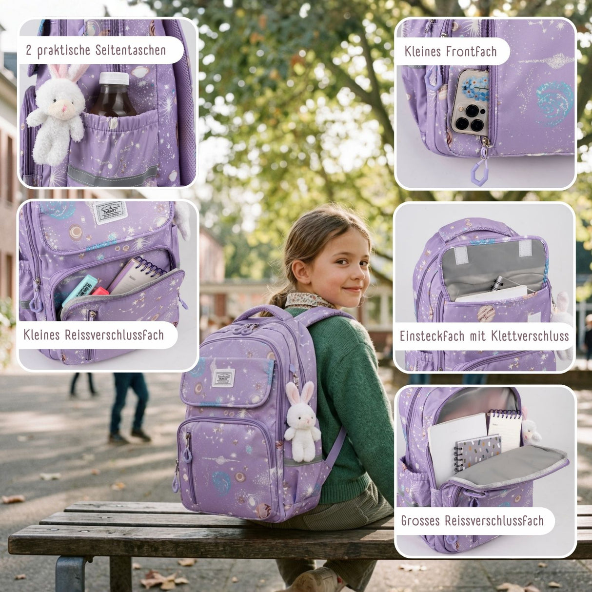 Schulrucksack Schulthek Schulranzen Schuelzgi Primarschul-Rucksack