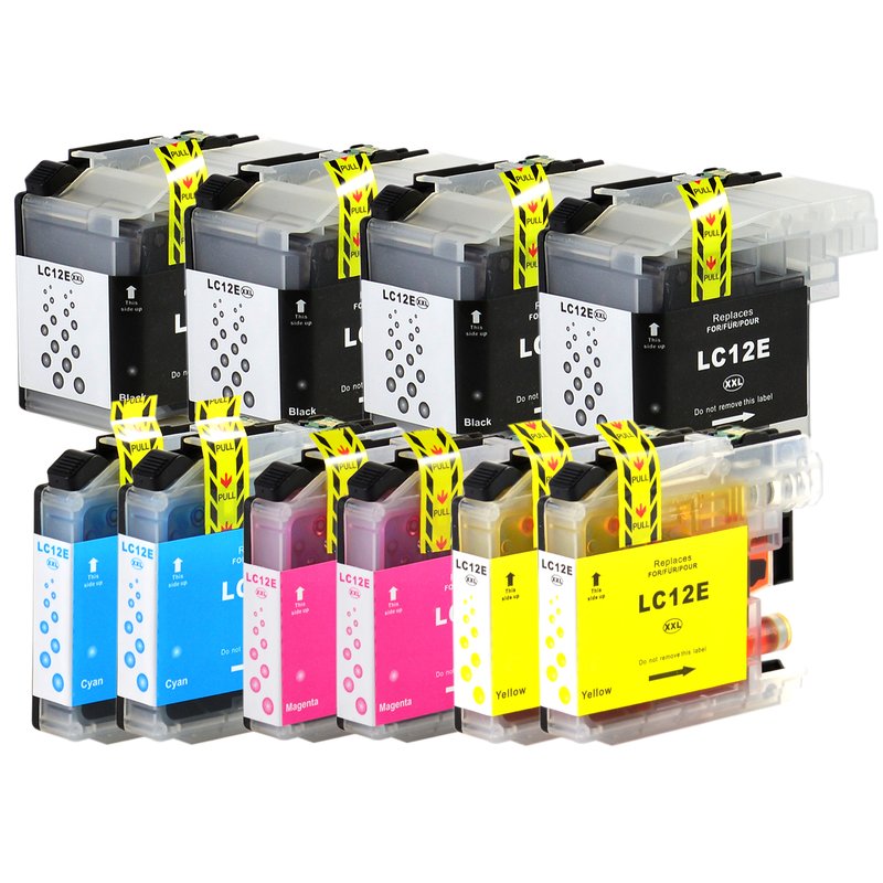 Alternative Tintenpatrone zu Brother LC-12E CMYK