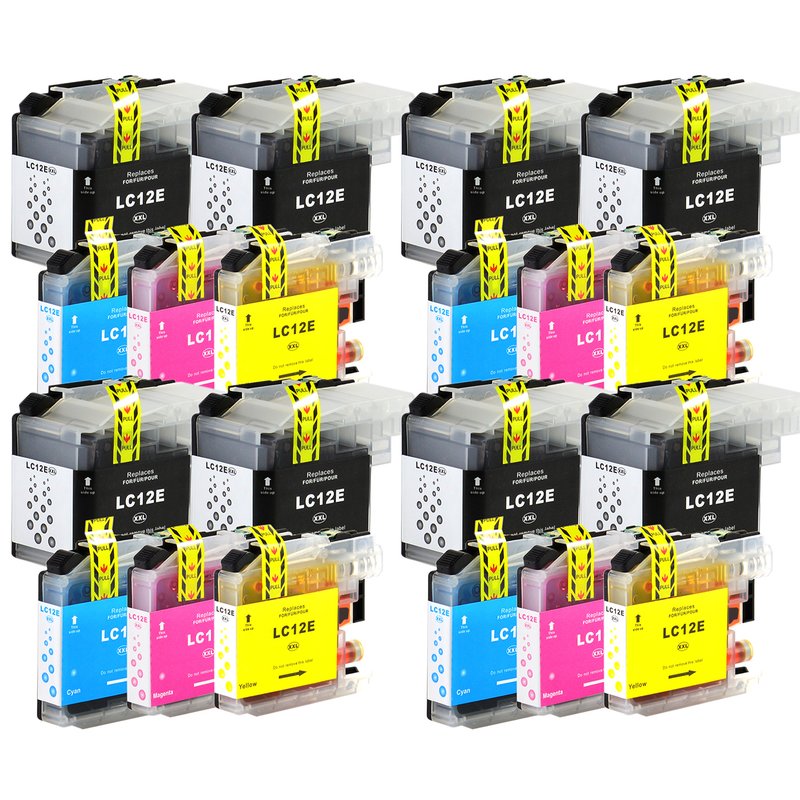 Alternative Tintenpatrone zu Brother LC-12E CMYK