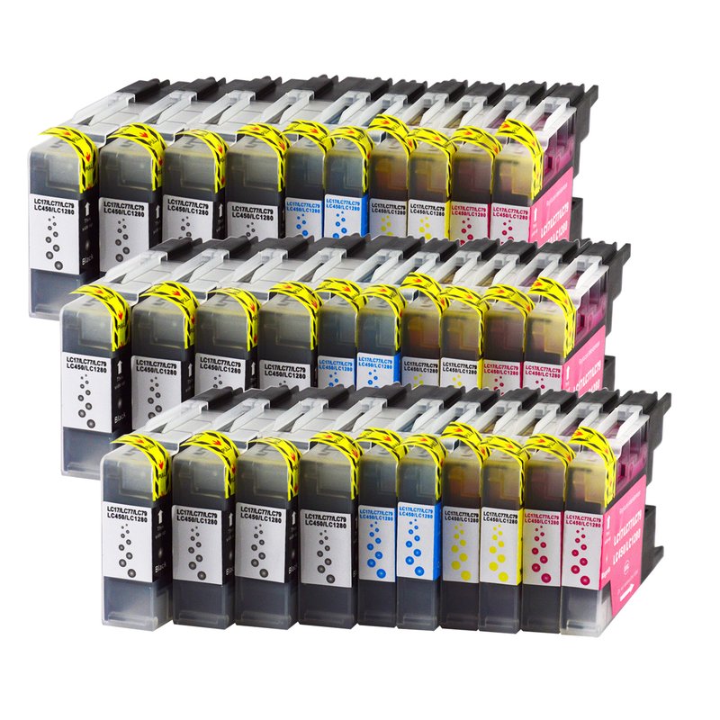 Alternative Tintenpatrone zu Brother LC-1280 CMYK XL, XXL