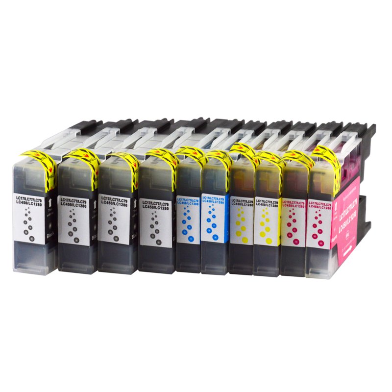 Alternative Tintenpatrone zu Brother LC-1280 CMYK XL, XXL