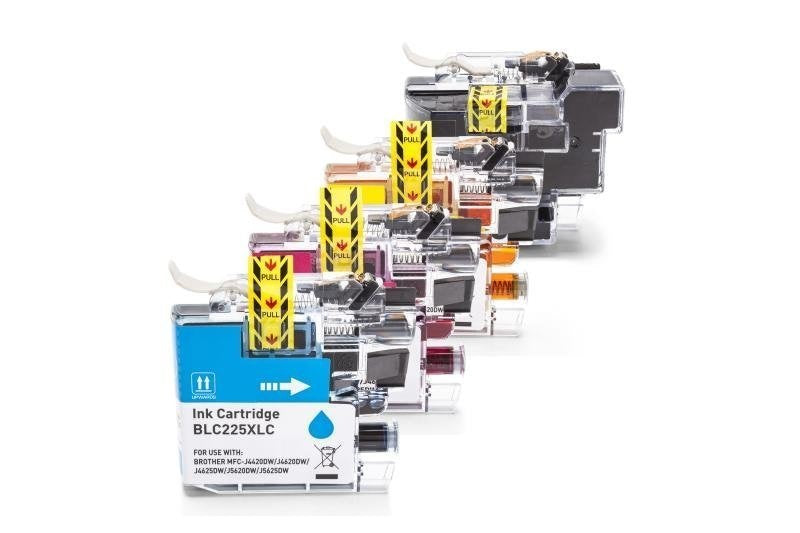 Alternative Tintenpatrone zu Brother LC-229BK, LC-225 CMY XXL