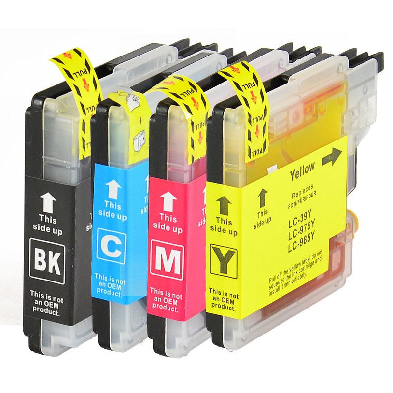 Alternative Tintenpatrone zu Brother LC-985 CMYK