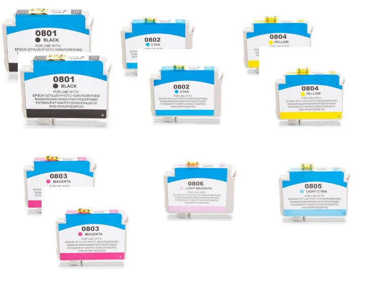 Alternative Tintenpatrone zu Epson T0807