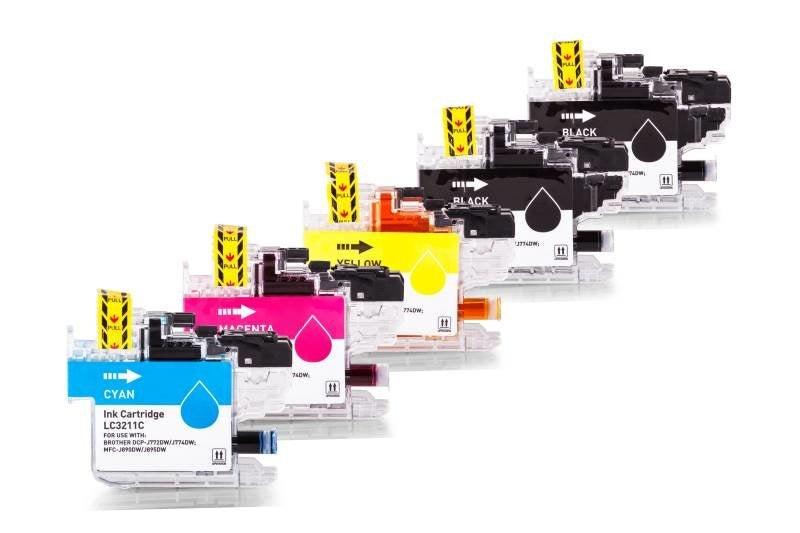 Alternative Tintenpatrone zu Brother LC-3211 CMYK