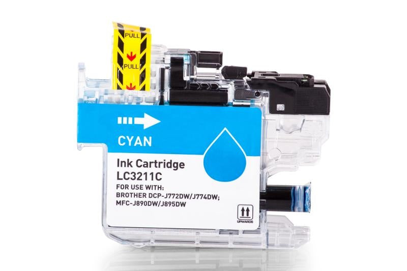 Alternative Tintenpatrone zu Brother LC-3211C