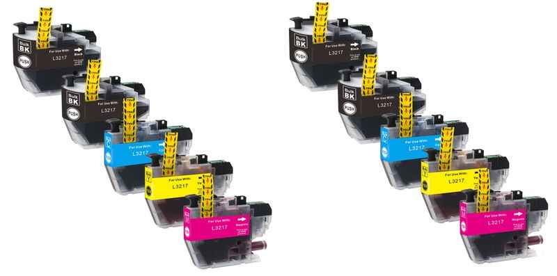 Alternative Tintenpatrone zu Brother LC-3217 CMYK