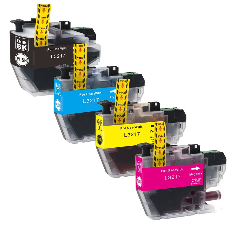 Alternative Tintenpatrone zu Brother LC-3217 CMYK