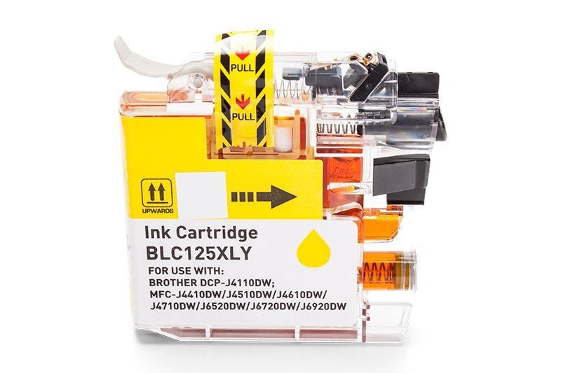 Alternative Tintenpatrone zu Brother LC-127BK, LC-125 CMY XXL