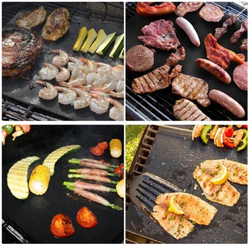 Grillmatte magische Antihaft Teflon BBQ feuerfest