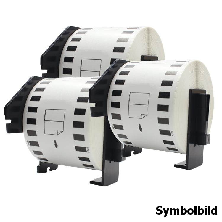 Kompatibel Druckeretikette 62mm x 100mm Brother DK-11202