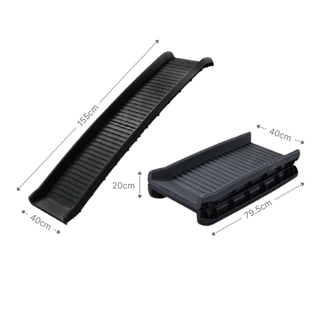 Hunderampe Klapp-Rampe Einstieghilfe Aufstiegshilfe Tiertransport