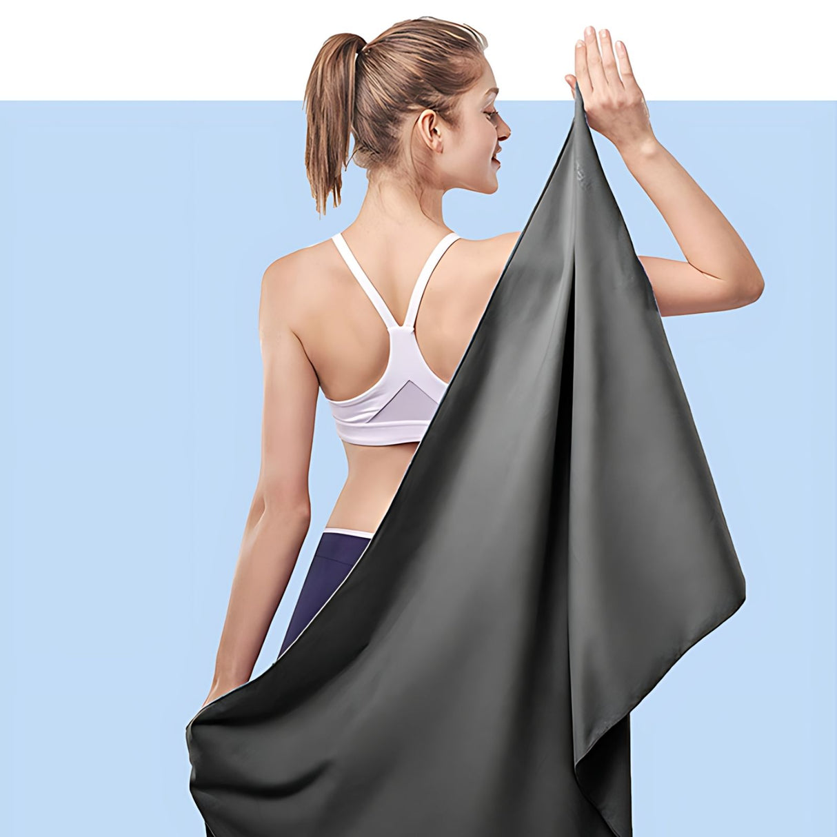 Fitnesshandtuch Mikrofaser-Sporthandtuch Strandtuch Badetuch