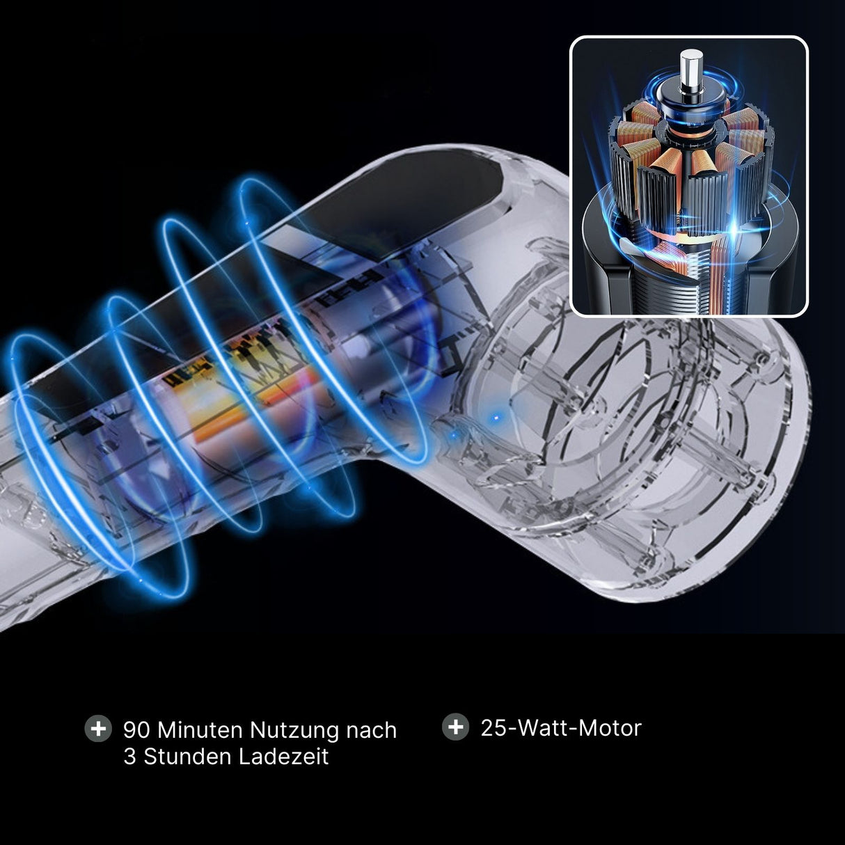 7in1 Elektrische Reinigungsbürste Schrubber Reinigungswerkzeug Bürste Scrubber