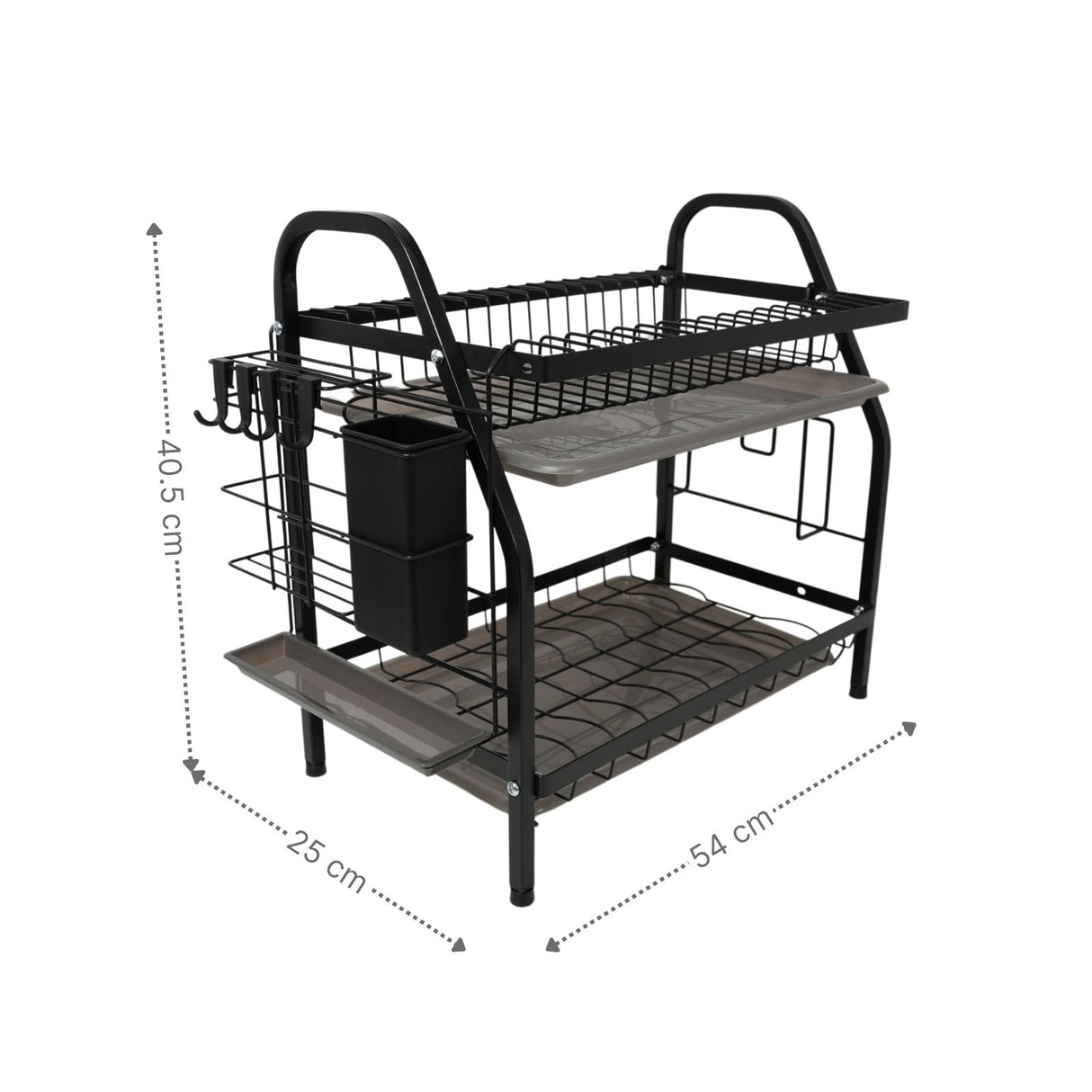 Abtropfgestell Geschirr-Aufbewahrungsregal Küchenregal Abflussregal Geschirrregal