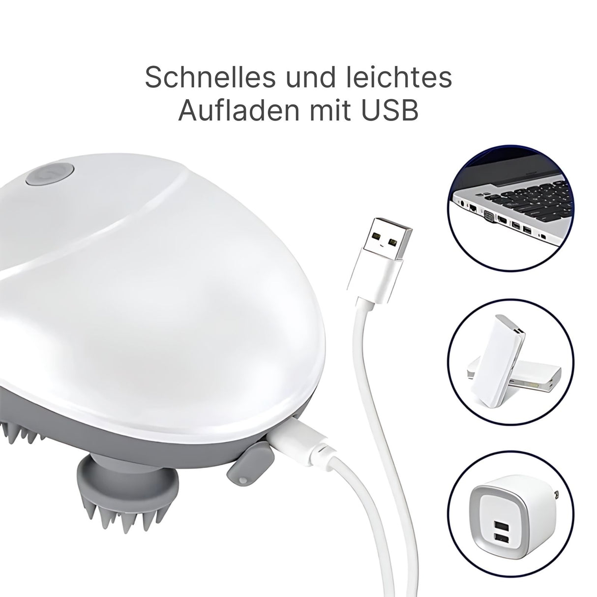 Elektrisches Massagegerät für Kopf Schultern Nacken Körper