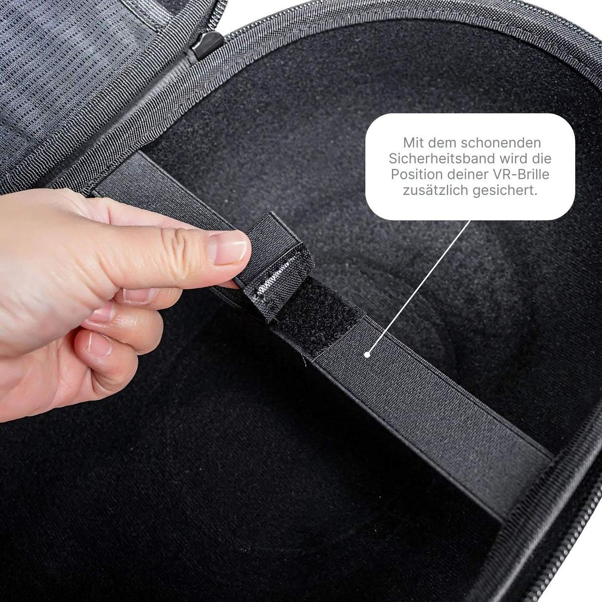 Tragbare Aufbewahrungstasche für Apple Vision Pro Reisetasche Hartschale