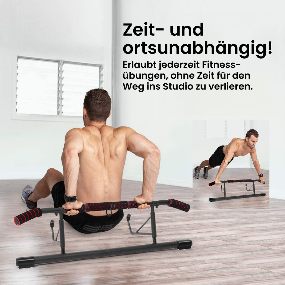 Klimmzugstange Pull-up-Bar Fitnessstange Trainingsstange Fitnessbügel