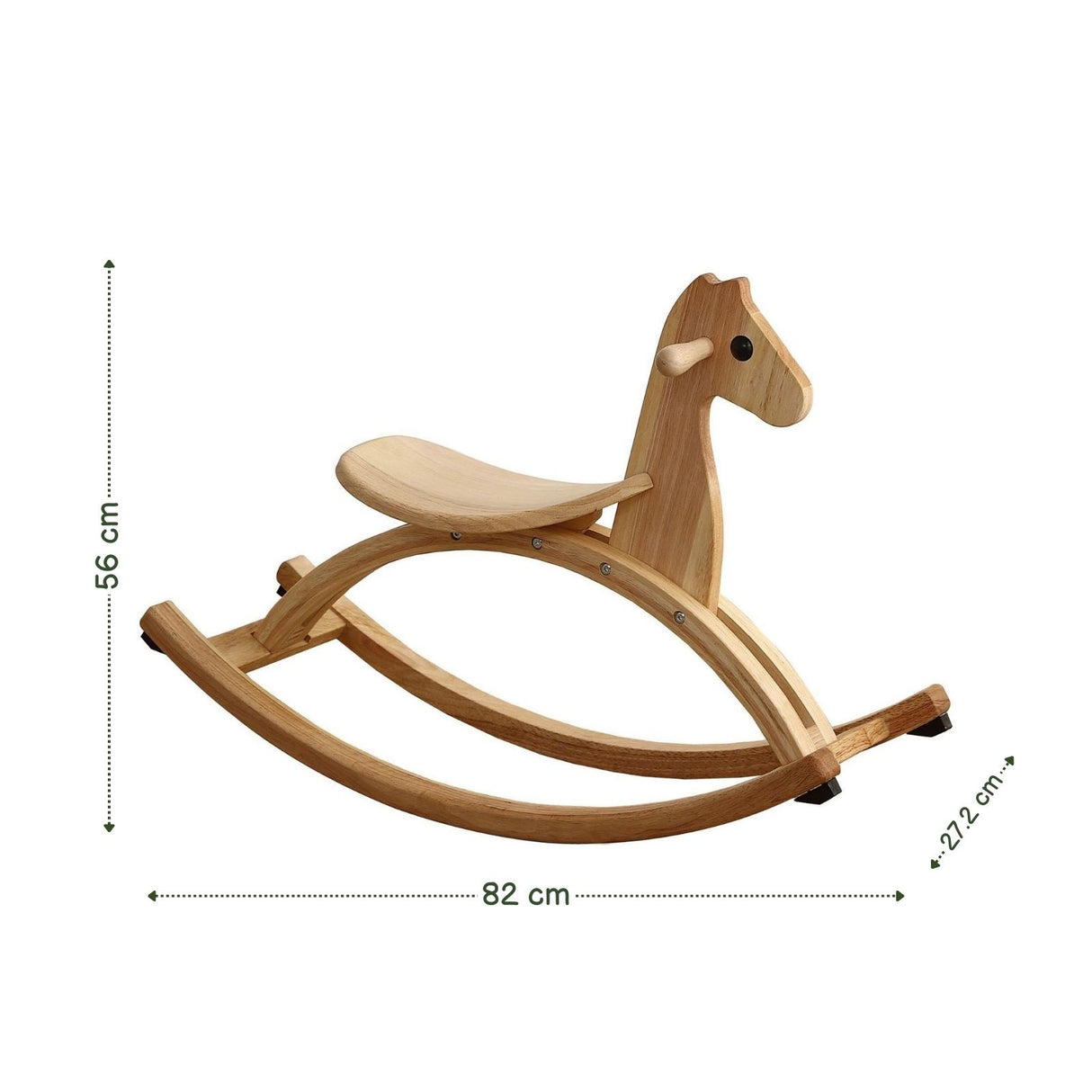 Schaukelpferd Holzpferd Kinderspielzeug Spielzeugpferd Holzspielzeug