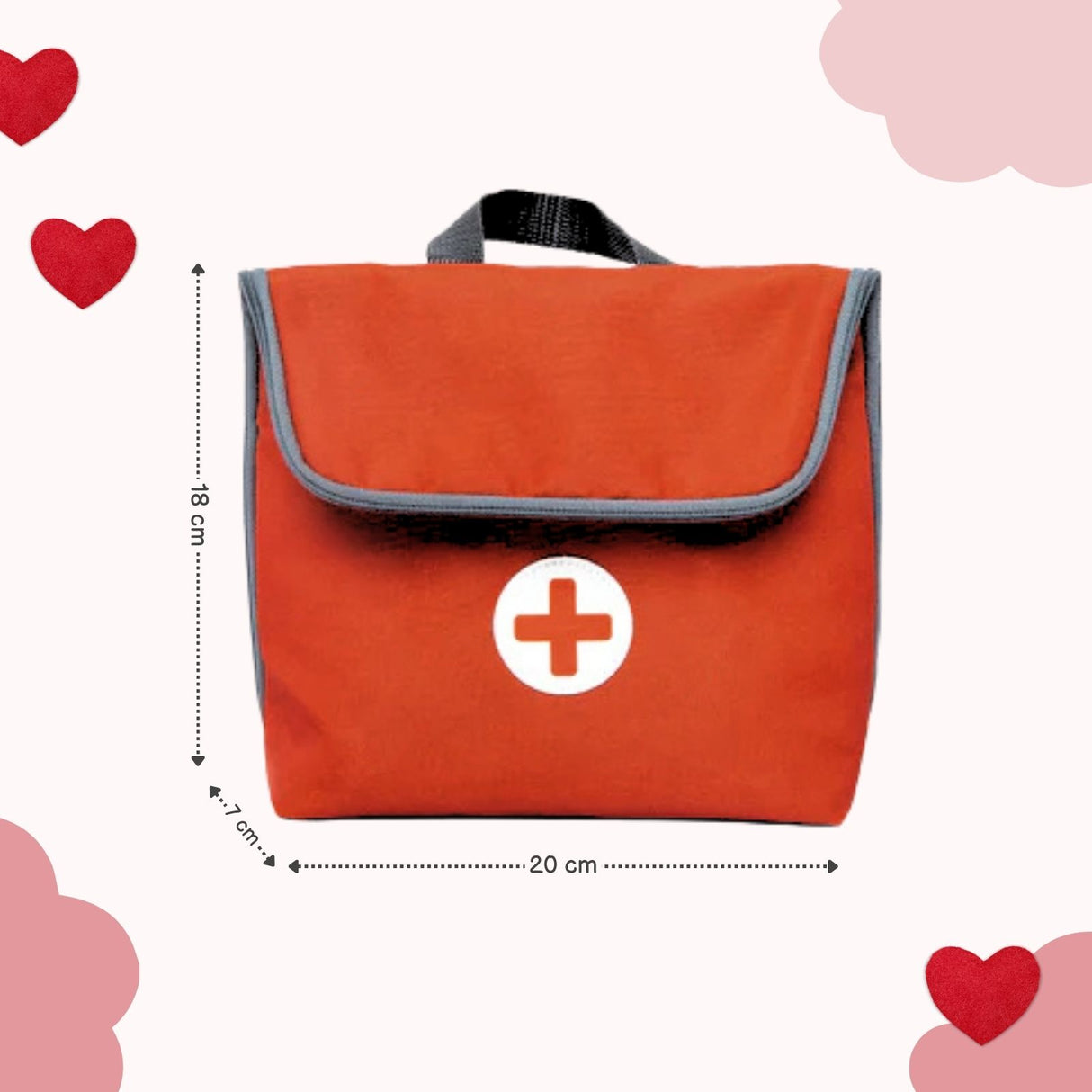 Arzt-Spielzeug-Set für Kinder Doktor-Set Holz-Kinderspielzeug Arztkoffer Doktorkoffer