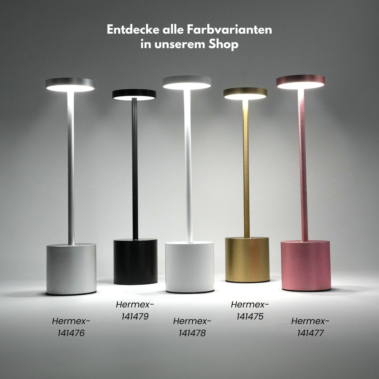 LED-Tischlampe Lampe Nachttischlampe Leuchte Schreibtischlampe