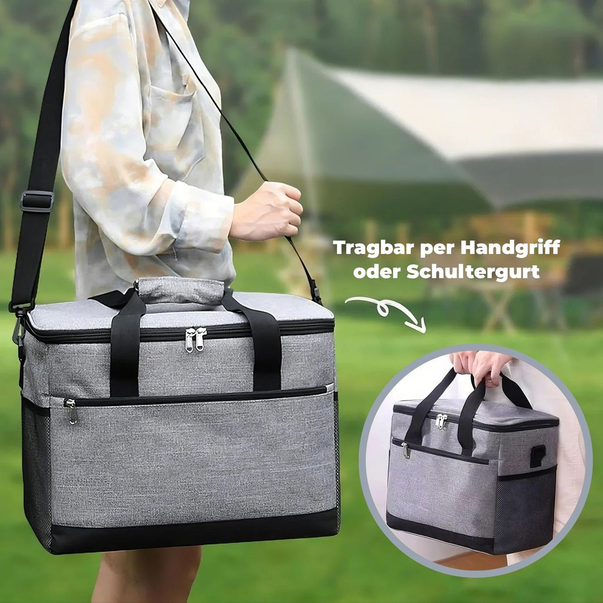 Kühltasche Lunch Bag Picknicktasche Isoliertasche Thermotasche