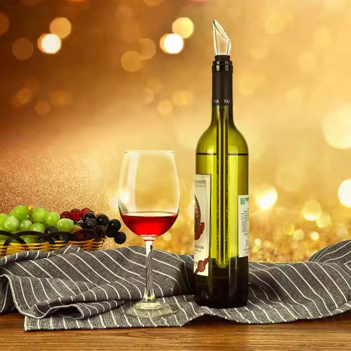 Weinkühlstab Weinflaschenkühlerstab Kühlstab mit Weinausgiesser