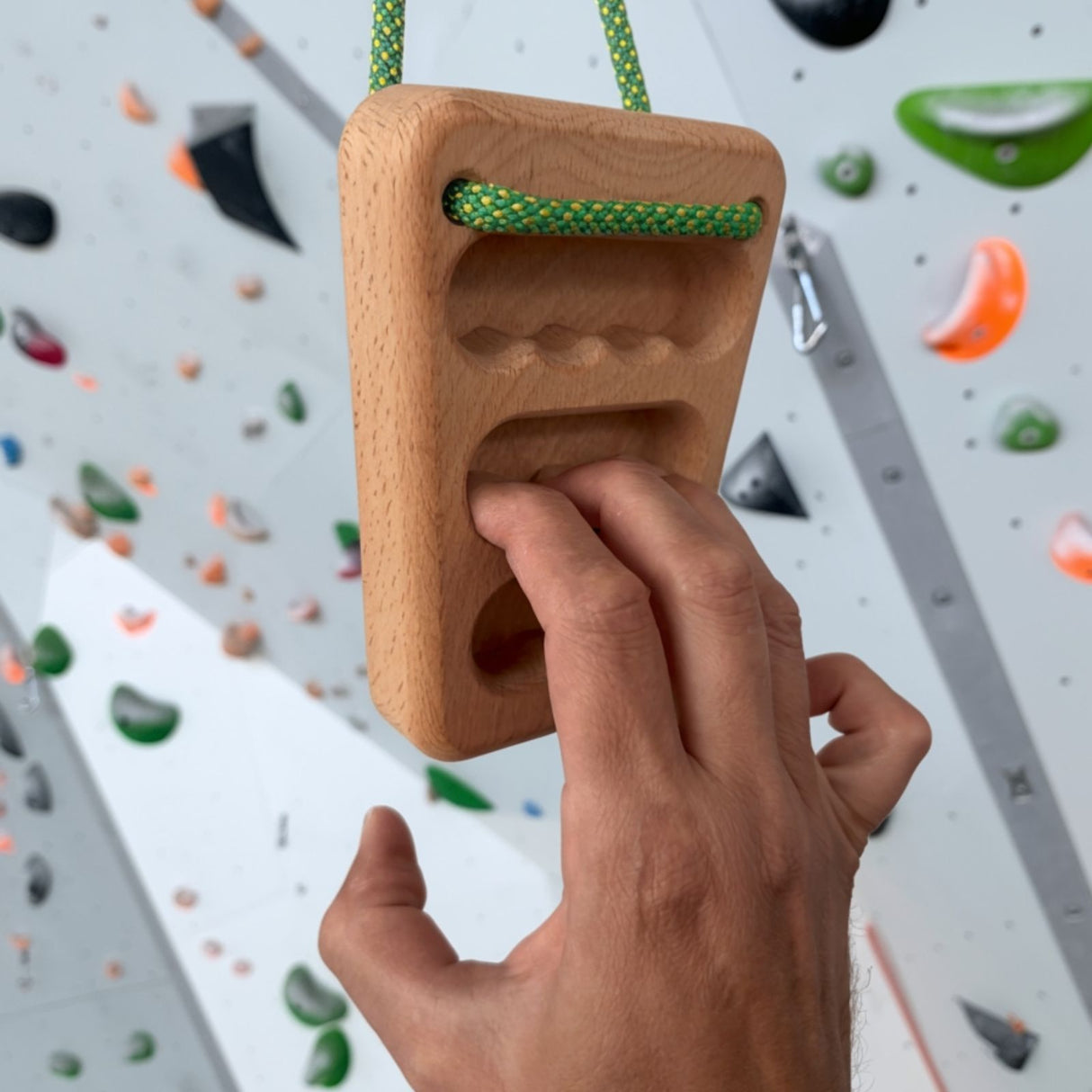 2er-Set Fingerboard Trapez Kletterzubehör Hangboard Kletterbrett