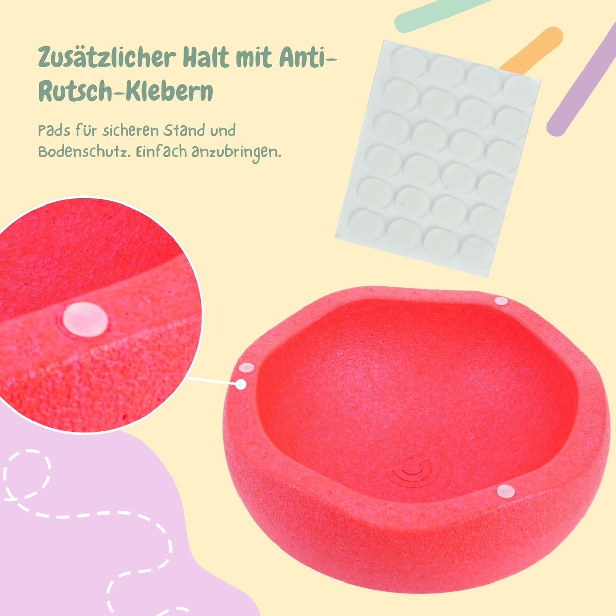 Trittsteine Balanciersteine Motorikspielzeug Flusssteine Balancespiel