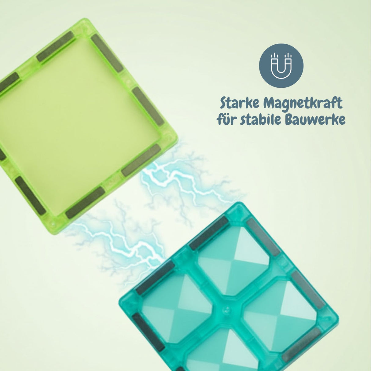 Magnetische Bausteine Dinosaurier Magnet-Baukasten Magnetspielzeug