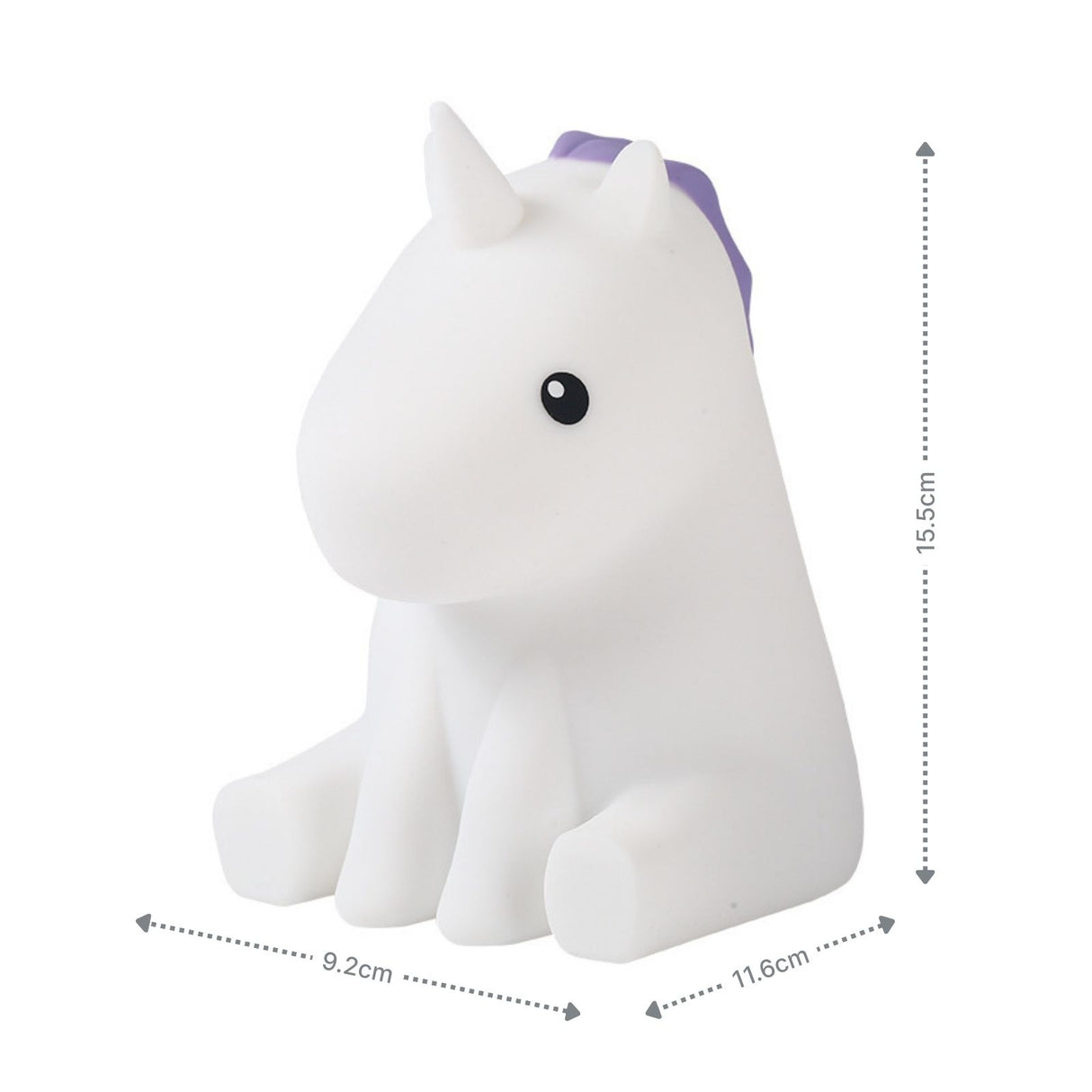 LED-Einhorn-Nachtlicht Schlaflicht Tischleuchte Kinder-Nachttischlampe