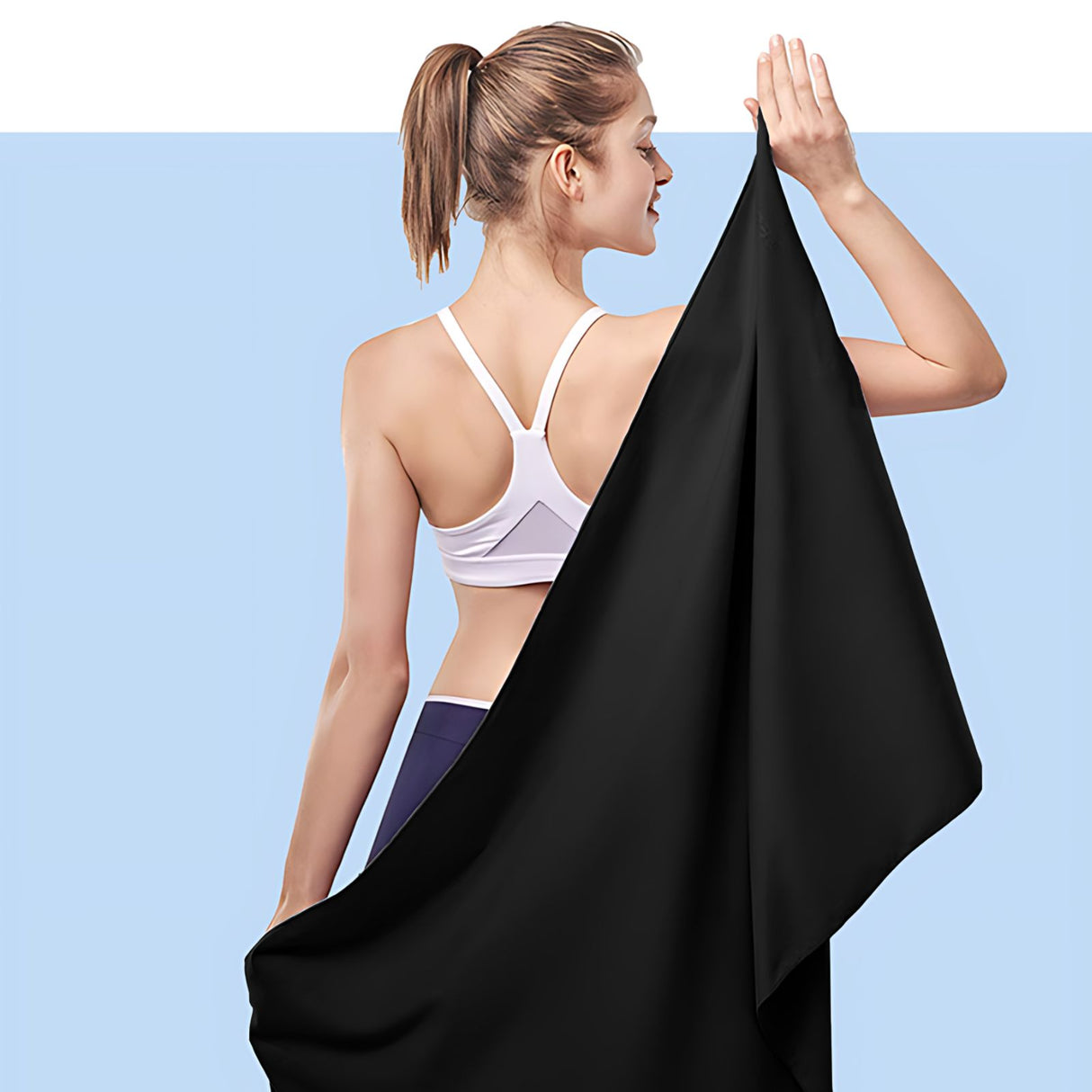 Fitnesshandtuch Badetuch Strandtuch Mikrofaser-Sporthandtuch