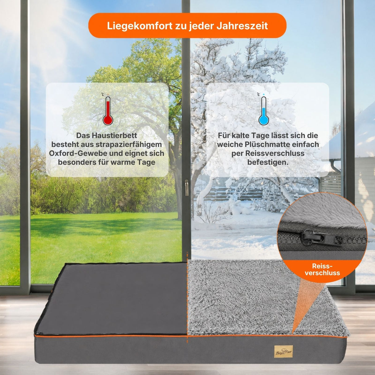 Hundebett Grösse 3XL Haustierbett Hundematratze Plüschbett Schlafplatz