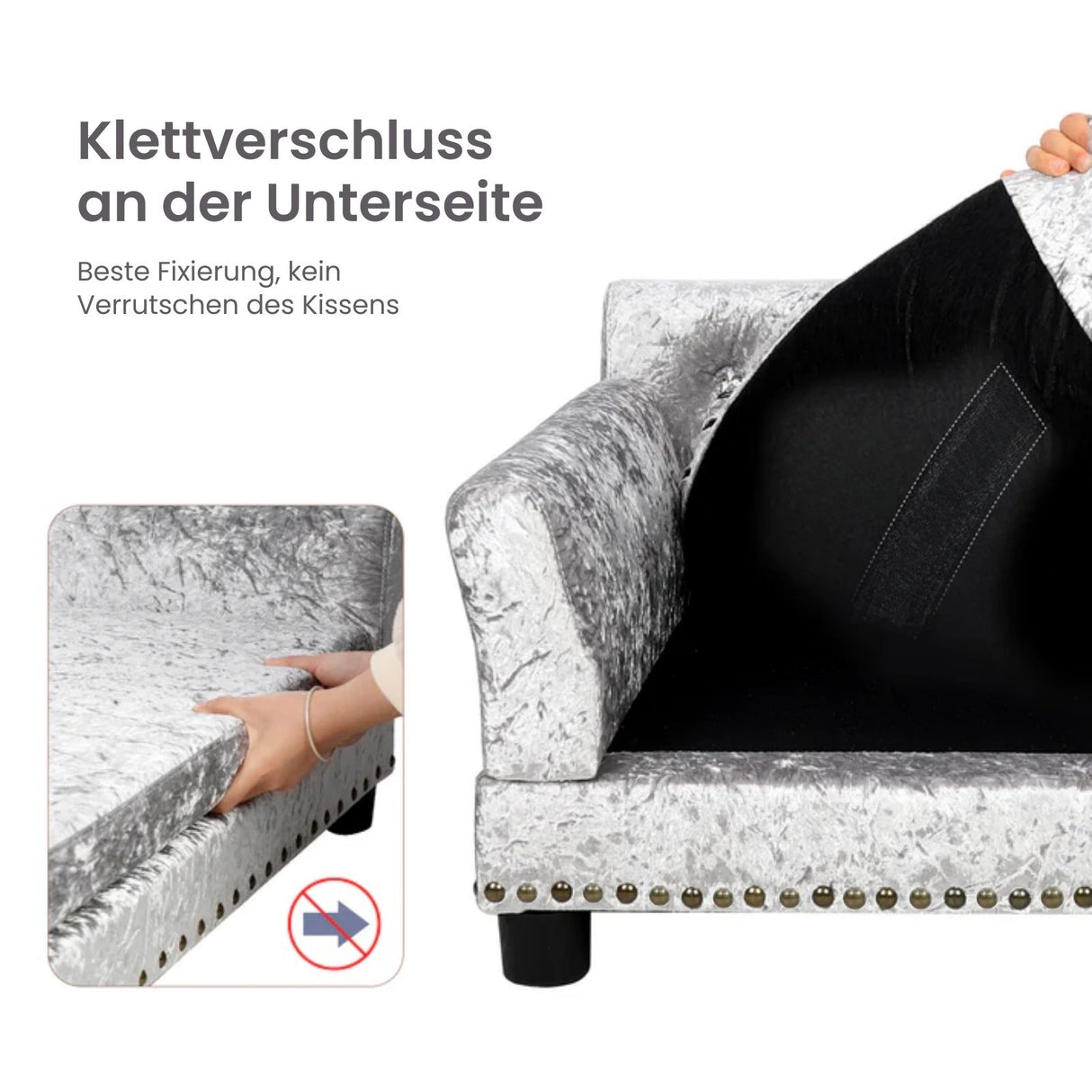 Hundecouch Grösse XL Liegeplatz Hundesofa Hundebett Haustiersofa