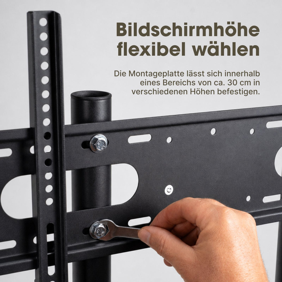 Universal TV-Ständer 40-86 Zoll Fernsehständer TV-Stativfuss Quad