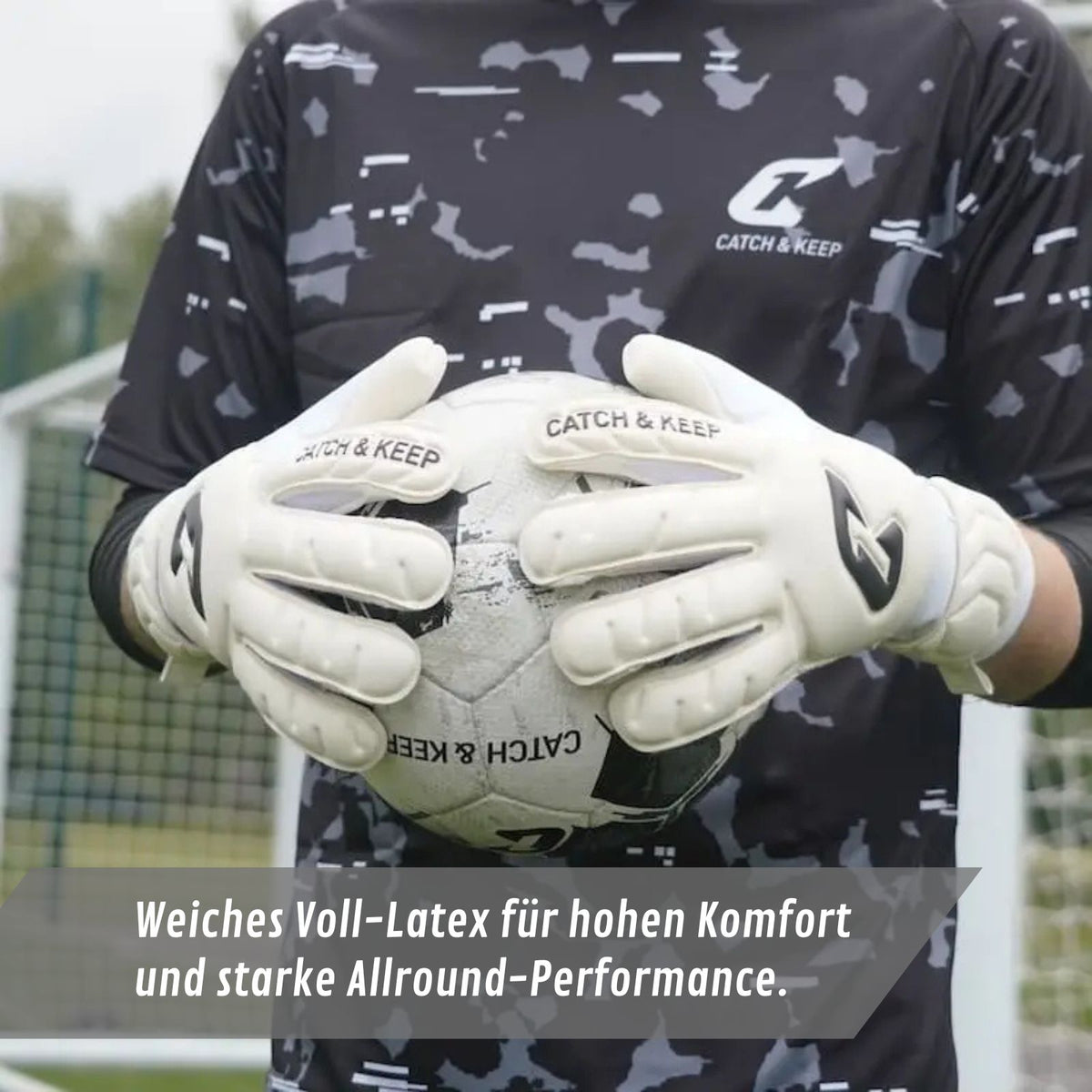 Fussballhandschuhe Day NXT Hybrid Cut Gr. 8 Torwart Goalie Handschuhe
