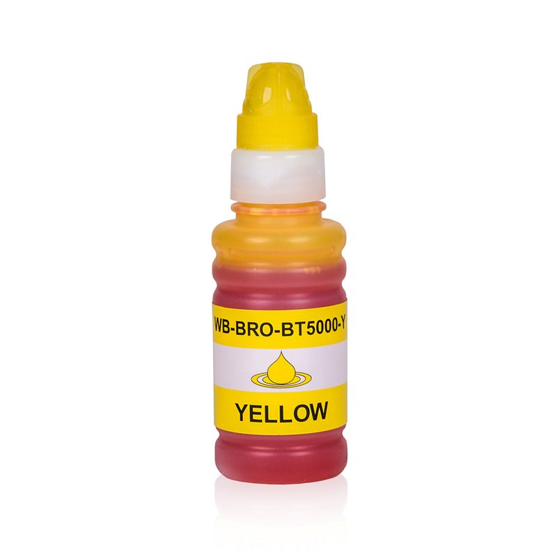 Kompatibel Brother BT5000Y Nachfülltinte yellow