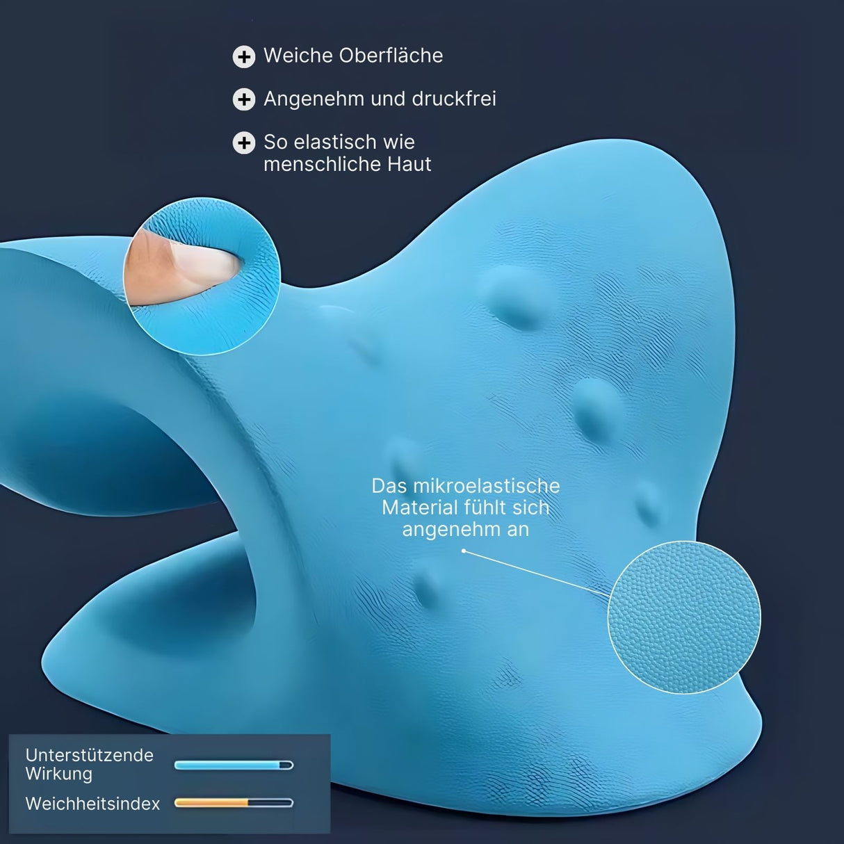 Nacken-Massagekissen Nackenstütze Nackenkissen Nackenstützkissen Massagekissen