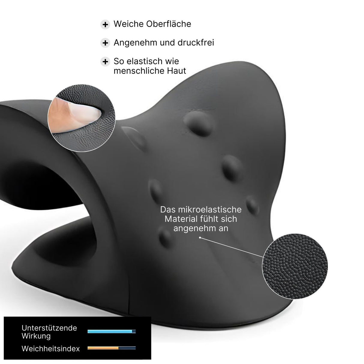 Nackenstützkissen Massagekissen Nackenkissen Nacken-Massagekissen Nackenstütze