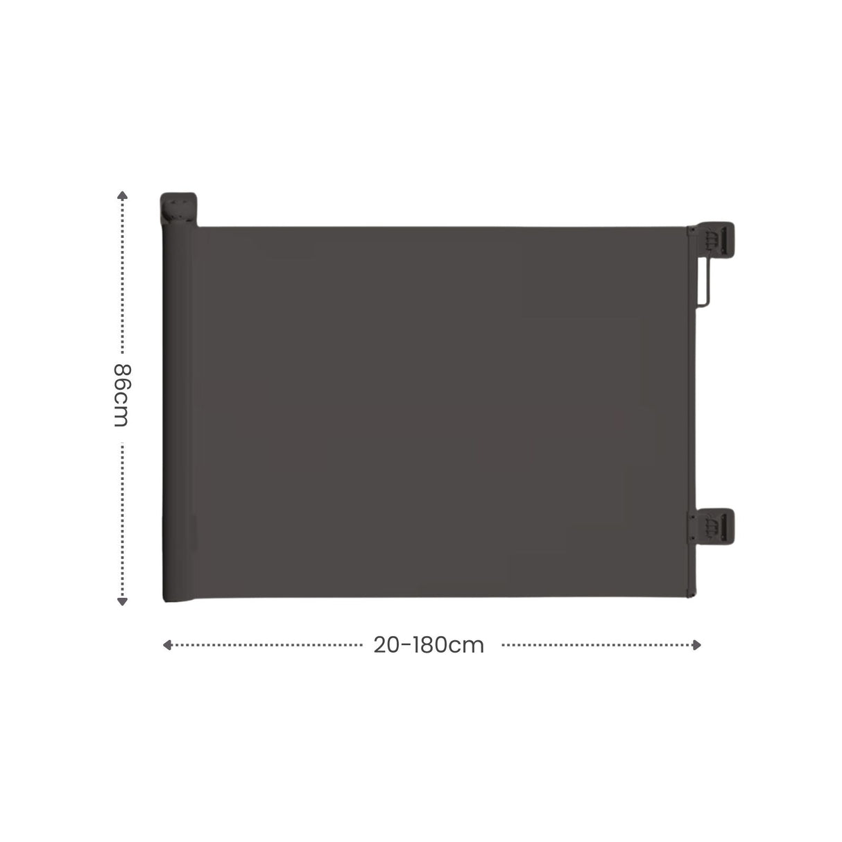 Absperrgitter Schutzgitter Tür-Barriere Treppenschutzgitter
