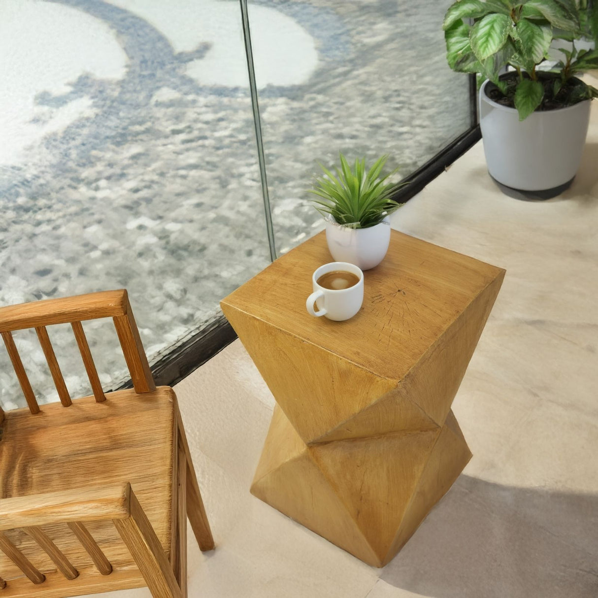 Gartentisch Outdoor-Tisch Akzenttisch Beistelltisch Dekotisch