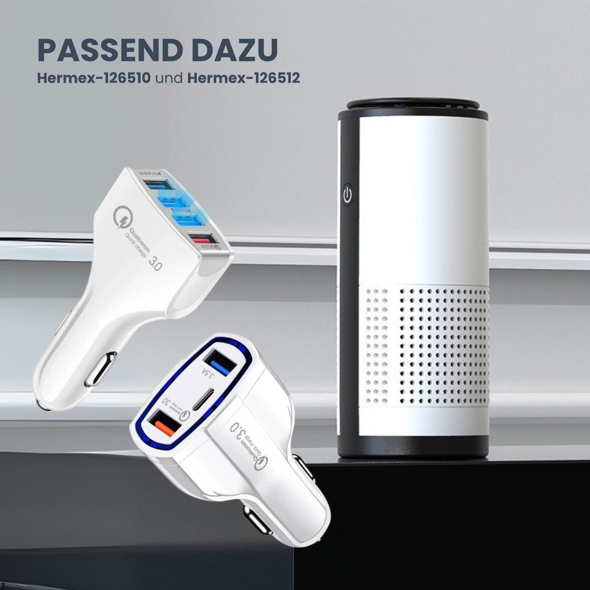 Auto-Luftreiniger Mini-Luftreiniger Mobiler Luftfilter Luftionisator