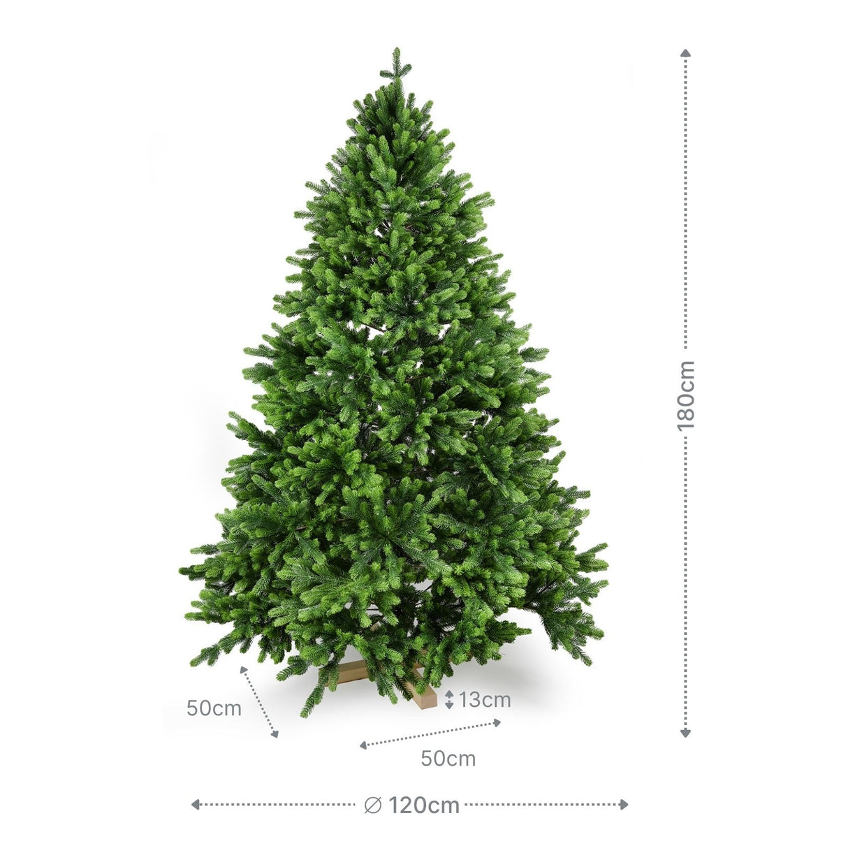 Weihnachtsbaum 180cm Kunsttanne Christbaum Tannenbaum Tanne Xmas-Baum