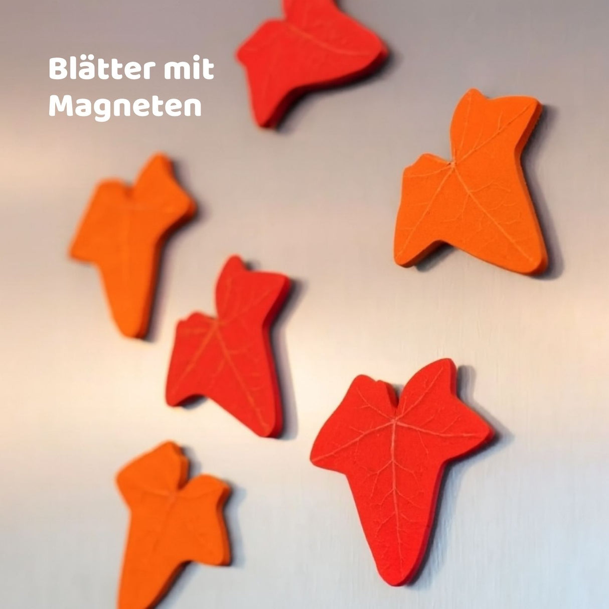 23-tlg. 3D Efeu-Kühlschrankmagnet-Set Efeuranken-Deko Magnet